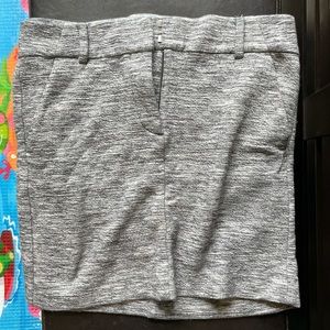 Loft heather grey skirt size 8